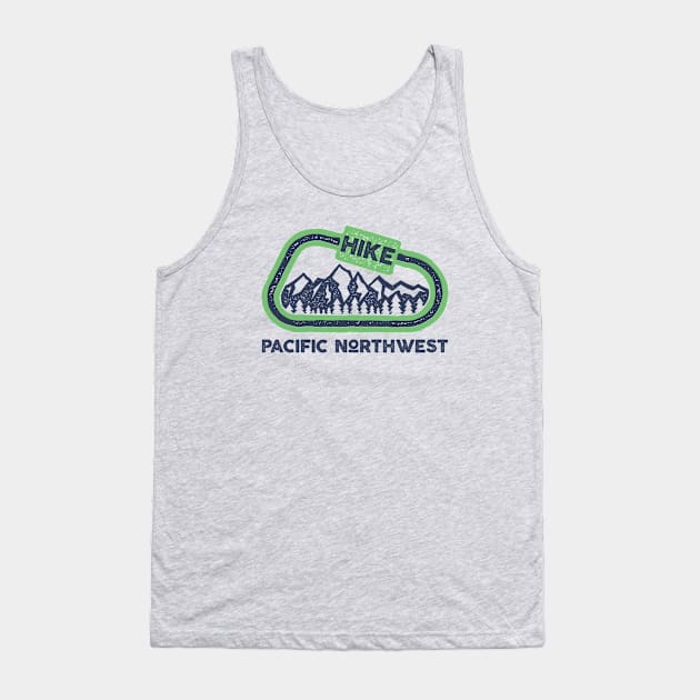 Hike the Pacific Northwest Tank Top by happysquatch